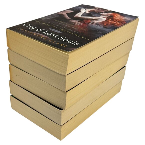 City of Bones Box Set 5 Books Cassandra Clare Mortal Instruments Series Book PB - Picture 10 of 16